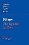 Cover: Stirner: The Ego and its Own - Cambridge University Press