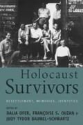 Cover: Holocaust Survivors - Berghahn Books