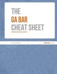 Enlarge image Cover: The Ga Bar Cheat - Smarter Review LLC
