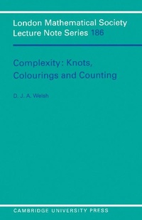 Abbildung von: Complexity: Knots, Colourings and Countings - Cambridge University Press