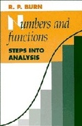 Cover: Numbers and Functions - Cambridge University Press