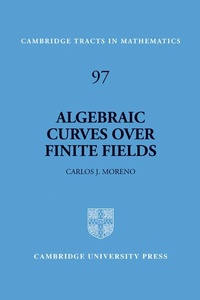 Abbildung von: Algebraic Curves over Finite Fields - Cambridge University Press