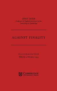 Enlarge image Cover: Against Finality - Cambridge University Press