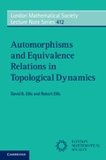 Cover: Automorphisms and Equivalence Relations in Topological Dynamics - Cambridge University Press