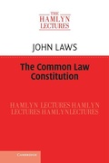 Cover: The Common Law Constitution - Cambridge University Press