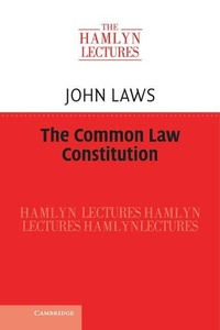 Enlarge image Cover: The Common Law Constitution - Cambridge University Press