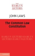 Cover: The Common Law Constitution - Cambridge University Press