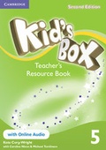 Cover: Kid's Box Level 5 Teacher's Resource Book with Online Audio - Cambridge University Press