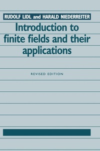 Abbildung von: Introduction to Finite Fields and their Applications - Cambridge University Press