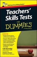 Cover: Teacher's Skills Tests For Dummies - Wiley