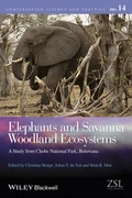 Cover: Elephants and Savanna Woodland Ecosystems - Wiley-Blackwell