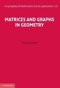 Cover: Matrices and Graphs in Geometry - Cambridge University Press
