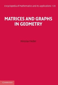 Abbildung von: Matrices and Graphs in Geometry - Cambridge University Press
