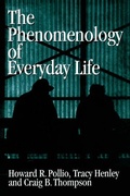 Cover: The Phenomenology of Everyday Life - Cambridge University Press