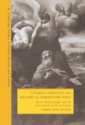 Cover: Liturgy, Sanctity and History in Tridentine Italy - Cambridge University Press
