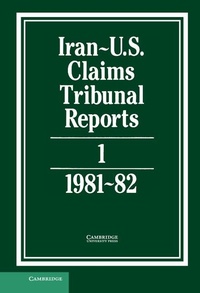 Abbildung von: Iran-US Claims Tribunal Reports: Volume 1 - Cambridge University Press