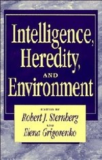 Enlarge image Cover: Intelligence, Heredity and Environment - Cambridge University Press