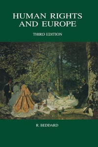 Enlarge image Cover: Human Rights and Europe - Cambridge University Press