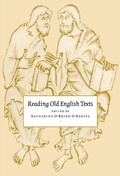 Cover: Reading Old English Texts - Cambridge University Press