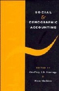 Cover: Social and Demographic Accounting - Cambridge University Press