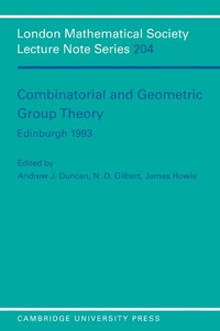 Abbildung von: Combinatorial and Geometric Group Theory, Edinburgh 1993 - Cambridge University Press