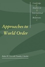 Cover: Approaches to World Order - Cambridge University Press