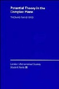 Cover: Potential Theory in the Complex Plane - Cambridge University Press