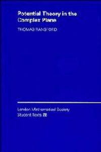 Enlarge image Cover: Potential Theory in the Complex Plane - Cambridge University Press