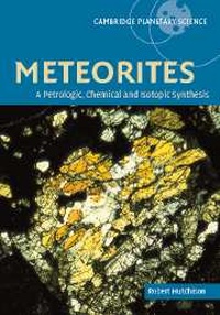 Enlarge image Cover: Meteorites - Cambridge University Press
