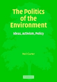 Enlarge image Cover: The Politics of the Environment - Cambridge University Press