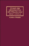 Cover: Essays on Hellenistic Epistemology and Ethics - Cambridge University Press