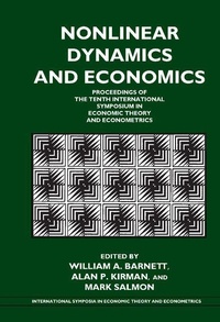 Enlarge image Cover: Nonlinear Dynamics and Economics - Cambridge University Press
