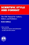 Cover: Scientific Style and Format - Cambridge University Press