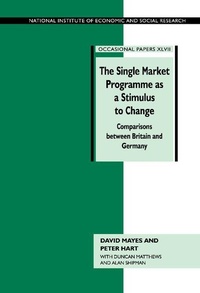 Enlarge image Cover: The Single Market Programme as a Stimulus to Change - Cambridge University Press