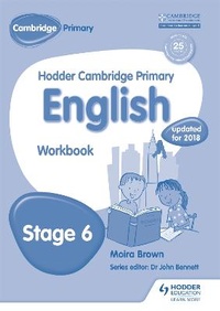 Enlarge image Cover: Hodder Cambridge Primary English: Work Book Stage 6 - Hodder Education