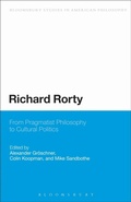 Cover: Richard Rorty - Bloomsbury Academic