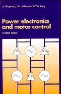 Enlarge image Cover: Power Electronics and Motor Control - Cambridge University Press