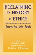 Cover: Reclaiming the History of Ethics - Cambridge University Press