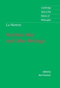Cover: La Mettrie: Machine Man and Other Writings - Cambridge University Press