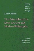Cover: Anne Conway: The Principles of the Most Ancient and Modern Philosophy - Cambridge University Press