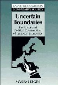 Enlarge image Cover: Uncertain Boundaries - Cambridge University Press
