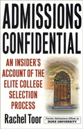 Cover: Admissions Confidential - St. Martin's Press