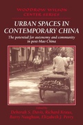 Cover: Urban Spaces in Contemporary China - Cambridge University Press