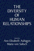 Cover: The Diversity of Human Relationships - Cambridge University Press