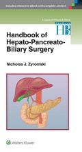 Cover: Handbook of Hepato-Pancreato-Biliary Surgery - Lippincott Williams and Wilkins
