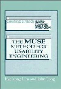 Enlarge image Cover: The Muse Method for Usability Engineering - Cambridge University Press