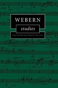 Cover: Webern Studies - Cambridge University Press