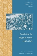 Cover: Redefining the Egyptian Nation, 1930-1945 - Cambridge University Press