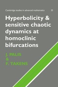 Cover: Hyperbolicity and Sensitive Chaotic Dynamics at Homoclinic Bifurcations - Cambridge University Press