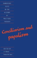 Cover: Conciliarism and Papalism - Cambridge University Press